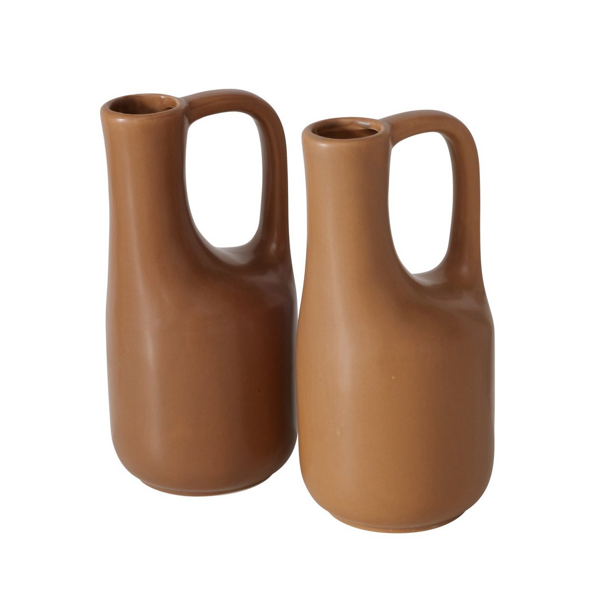 Vase sten brun H18,2cm