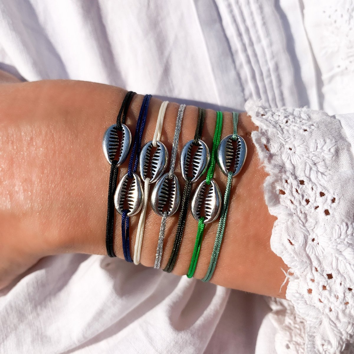 Bracciale Conchiglia In Argento Piccolo