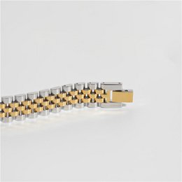 Yura - Woven Gold Silver Watch Chain Bracelet