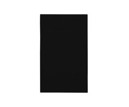 Klassisches Gästetuch 30 x 50 cm, 500 g/m² Schwarz