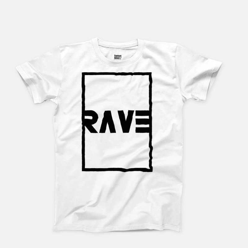 Maglietta nera Rave