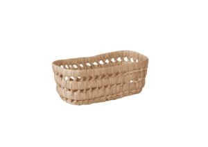 Palm basket, Moroccan palm basket, rattan box, pocket empty basket 20 cm