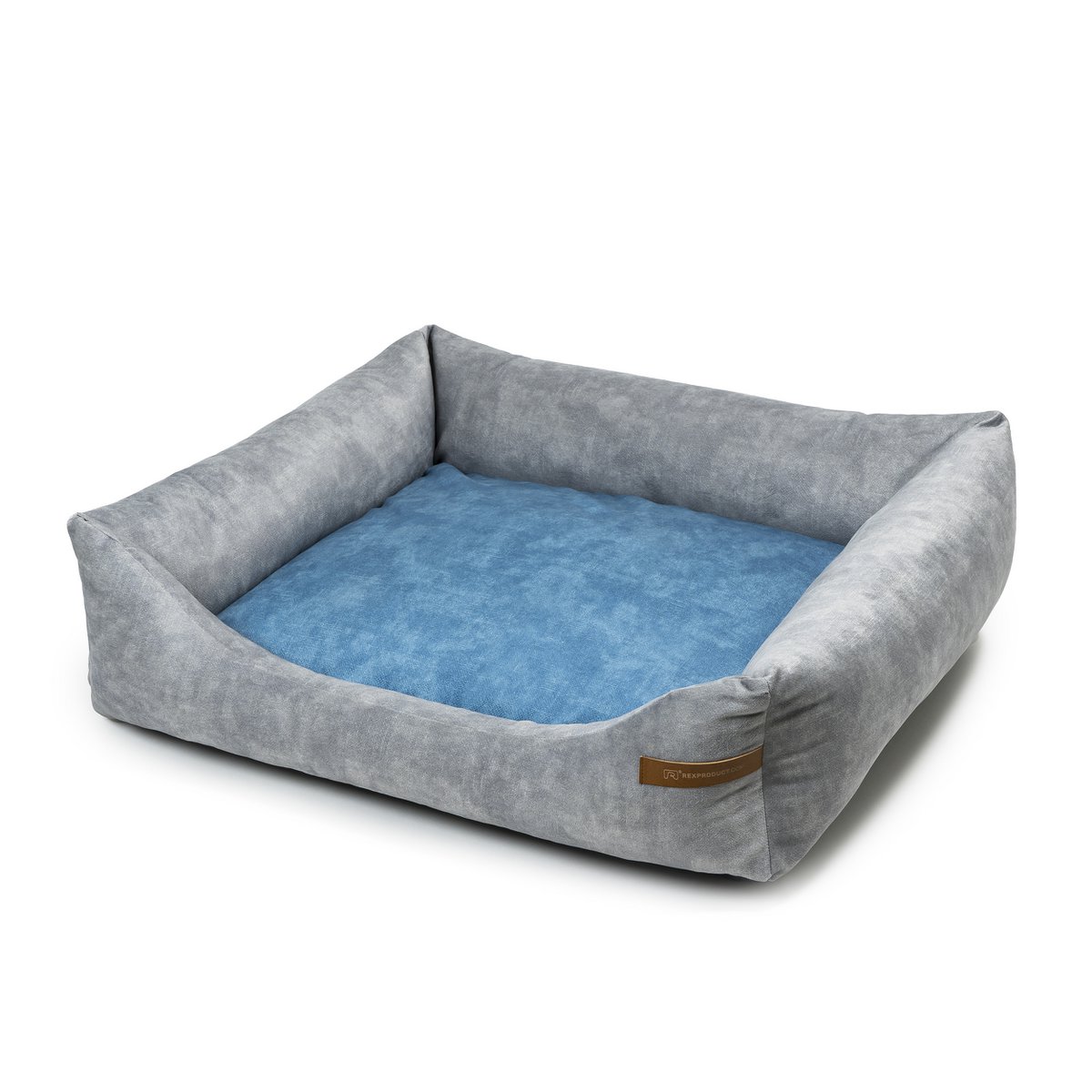Cuccia per cani e gatti SoftColor - grigio chiaro/multicolore