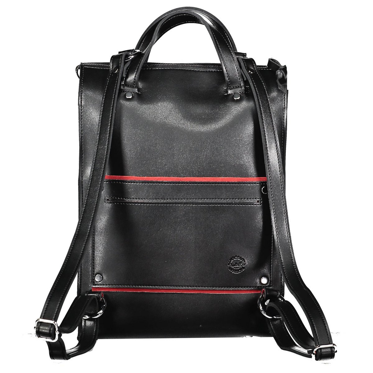 Black (Upcycled Vegetarian Leather)