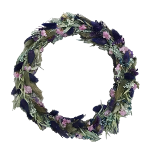 Krans 25cm lavendel