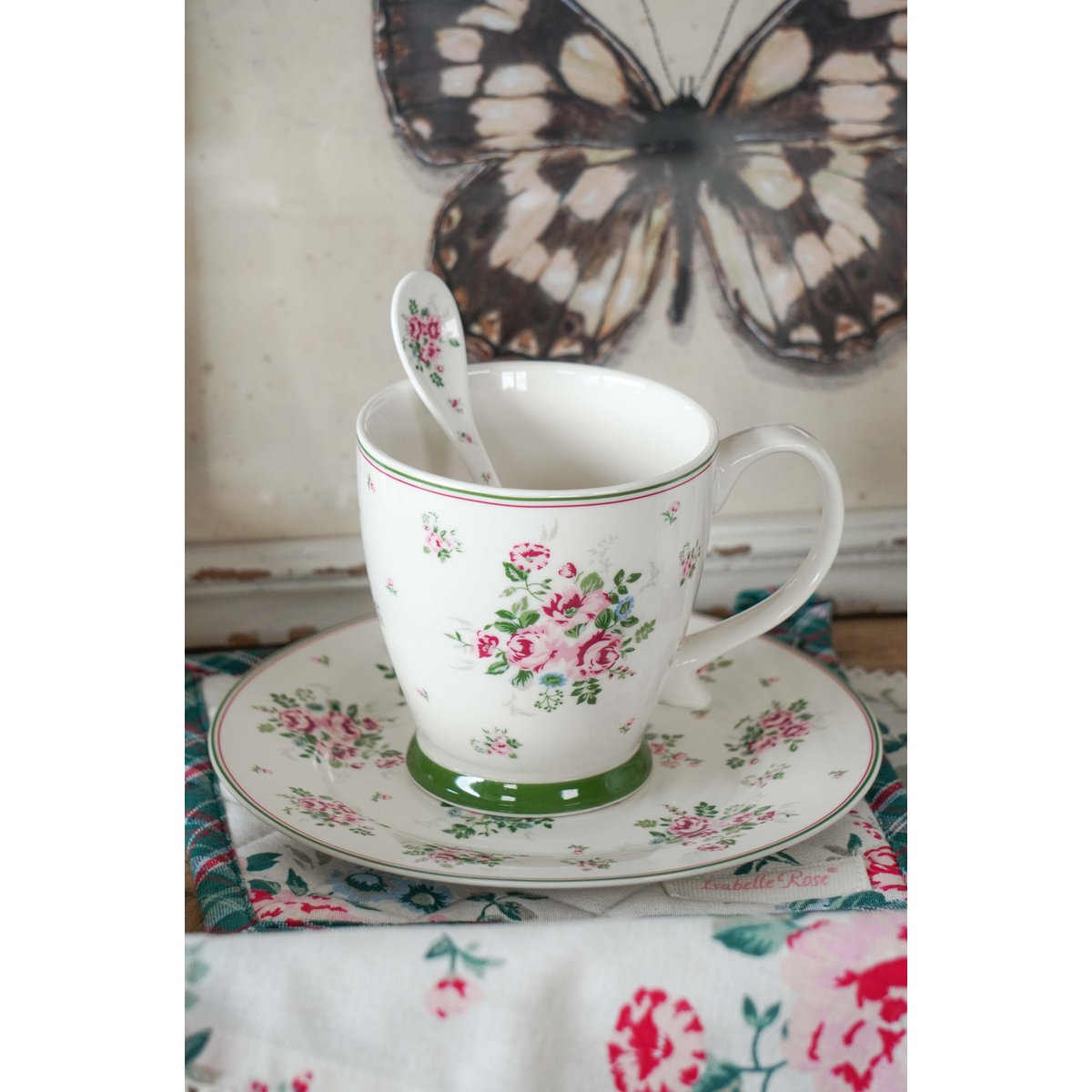 Porcelain mug Lisa 430 ml Isabelle Rose