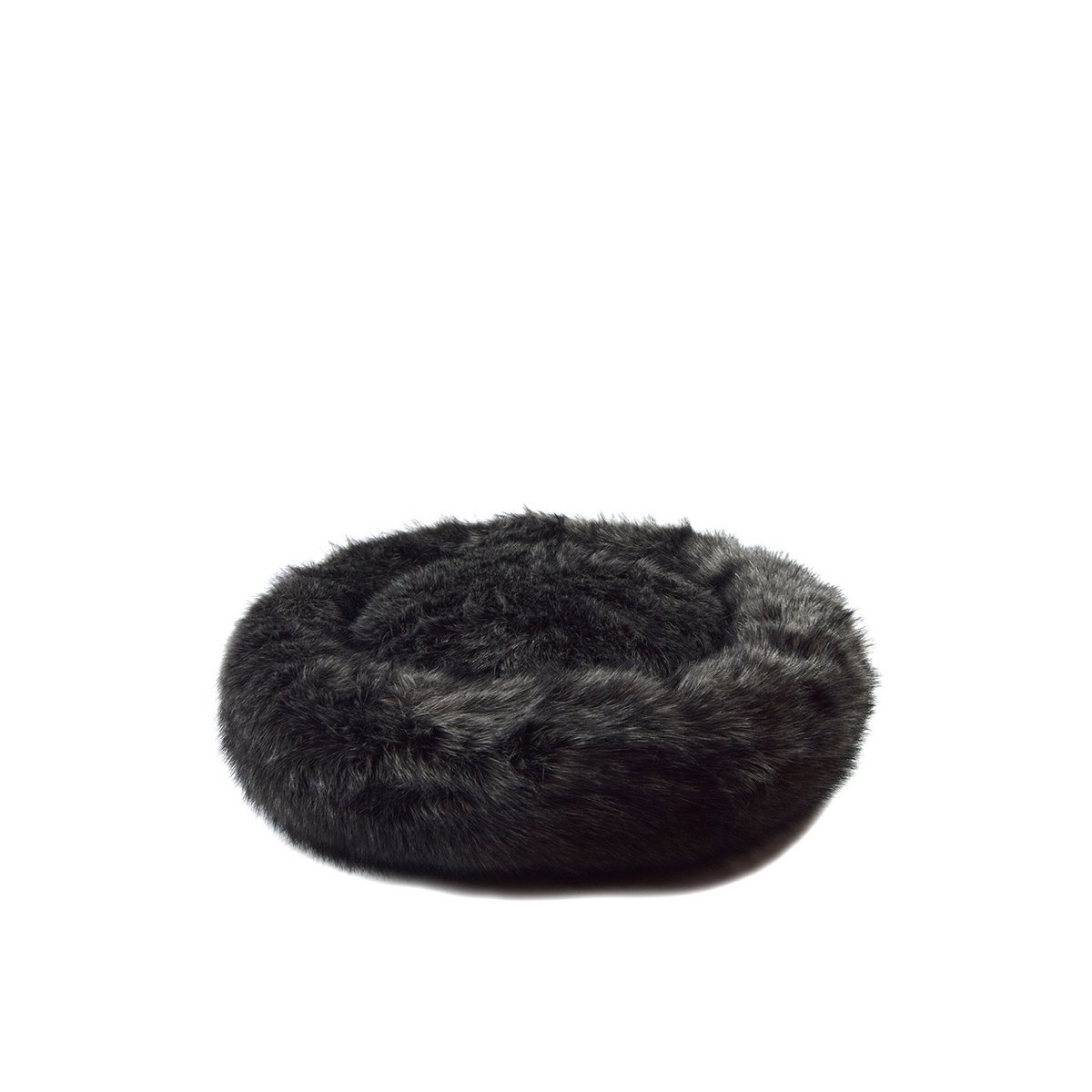Lit pour Chien Argent Fausse Fourrure 80x20