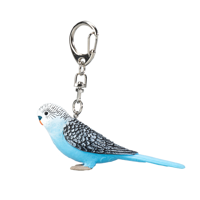 Mojo Farm & Pets nøglering Undulat blå - 387459