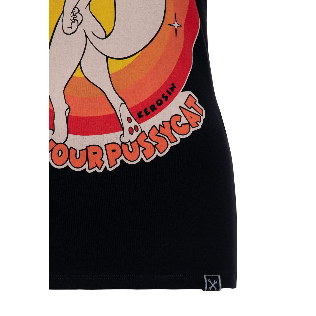 T-shirt "Jeg er ikke din Pussycat"