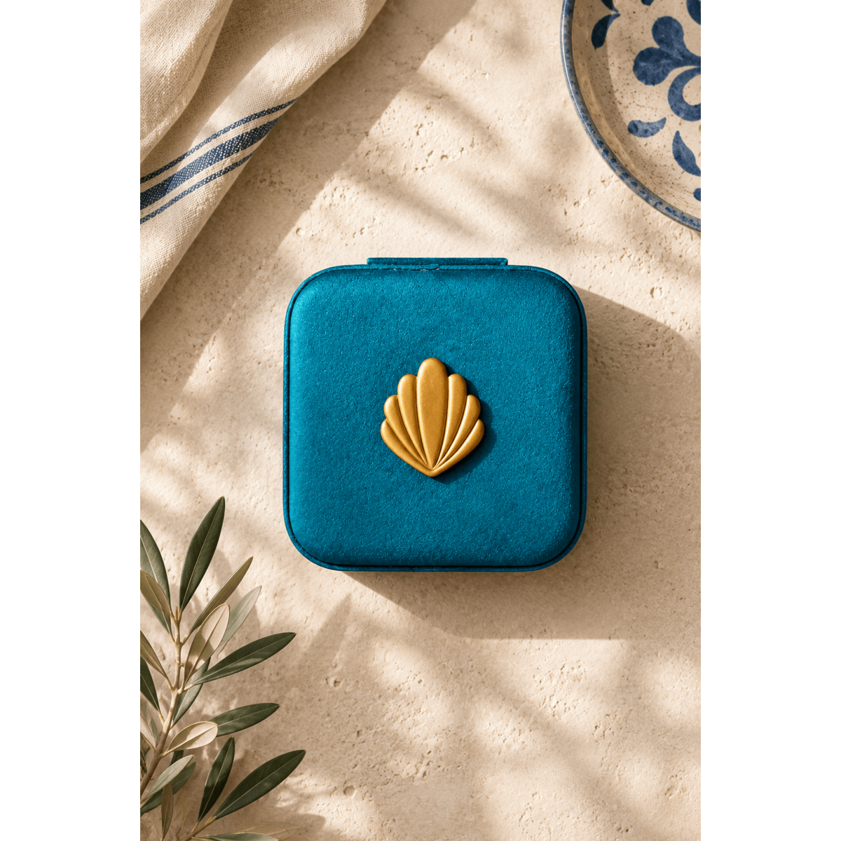 Portagioie da viaggio Emerald Shell