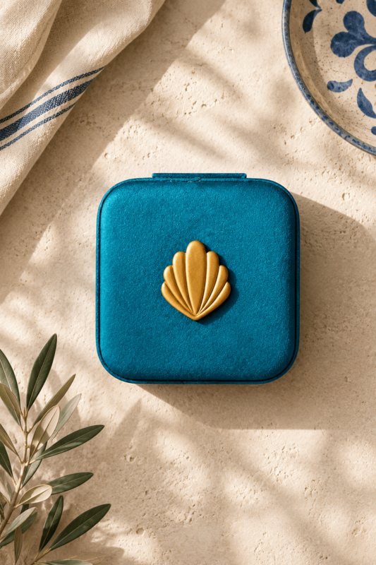 Portagioie da viaggio Emerald Shell