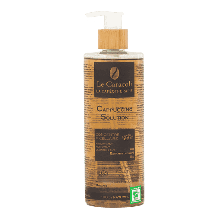 CAPPUCCINO SOLUTION - makeup remover cleanser - 400ml