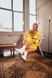 Calzini biologici Love4all - calzini da tennis bianchi con cuori colorati