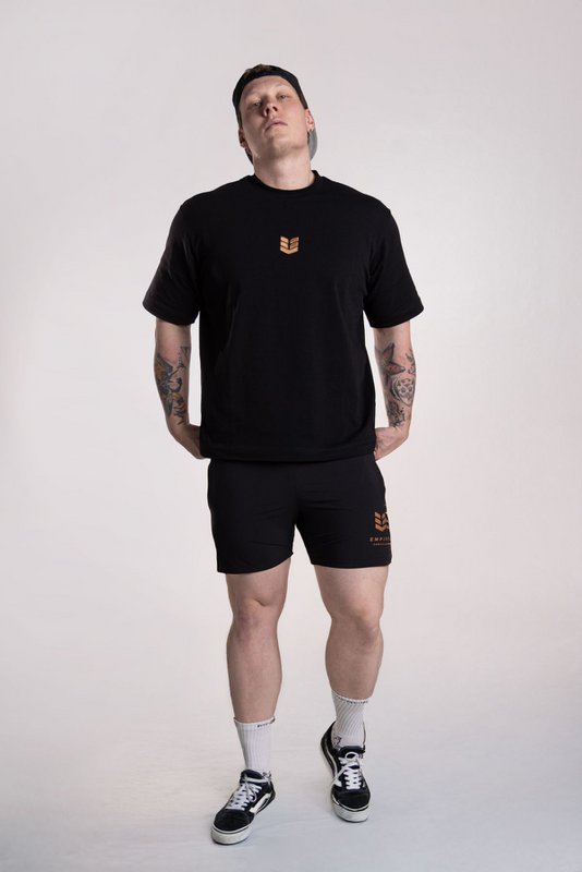 Empire Embodied Oversize T-Shirt Unisex - Sustainable, durable, high resale rate, made from 250gsm organic cotton with embroidered logo