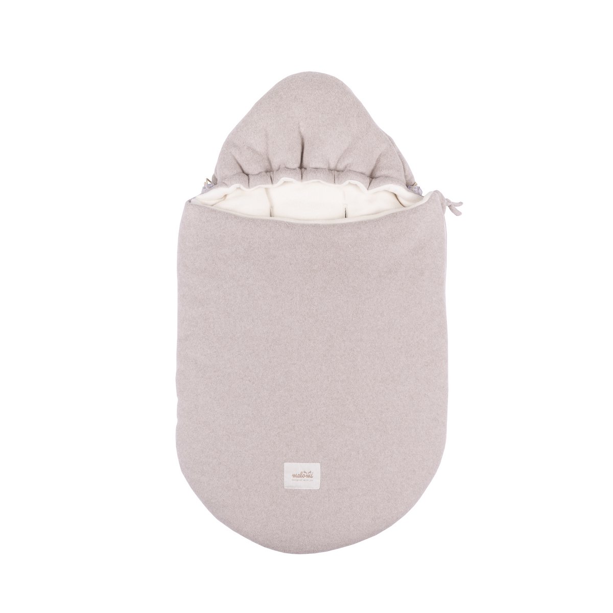 SWADDLE POUR SIÈGE AUTO POLAIRE BIOLOGIQUE BEIGE MELANGE