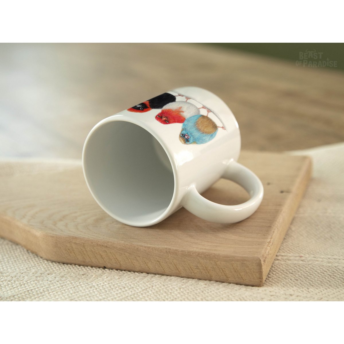 Ceramic Mug, African Birds, Funny Mugs, Animal Mug