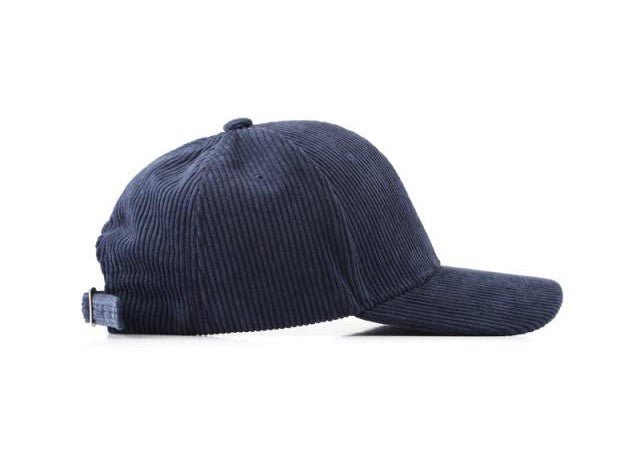 Legend Cap Basic - eindbaas - Corduroy - Dark blue