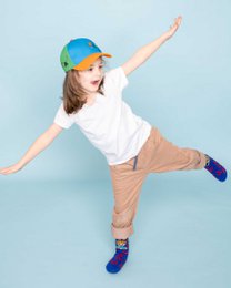 koaa – Pippi Langstrumpf “Kunterbunt” – Basecap blue/green/pink