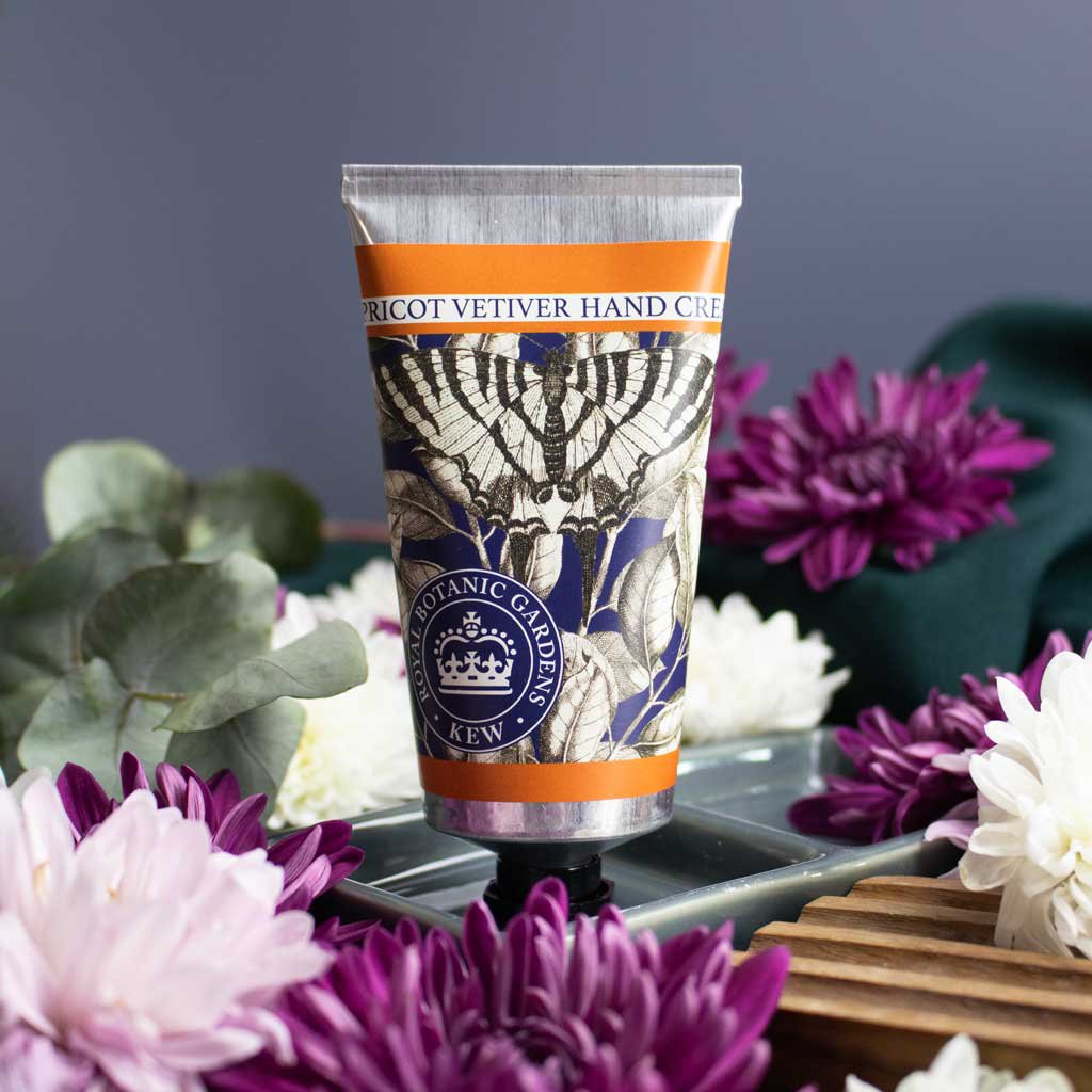 KEW RBG Hand Cream 75ml - Apricot & Vetiver