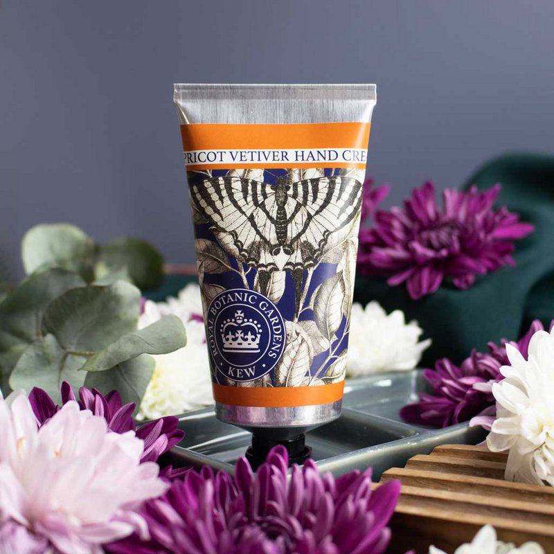 KEW RBG Hand Cream 75ml - Apricot & Vetiver