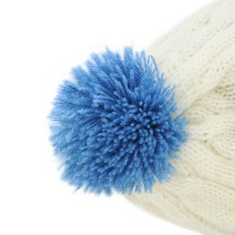Soft toy, Prickle the Hedgehog in white/blue hat (18cm)