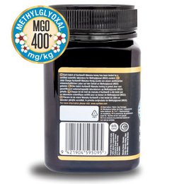 Miel de Manuka 100% pura y cruda MGO 400+ (500 gramos)
