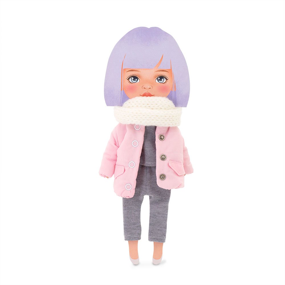 Soft toy, Sweet Sisters - Clothing set: Pink Jacket (35cm)