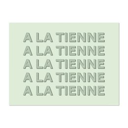Placemat A la tienne