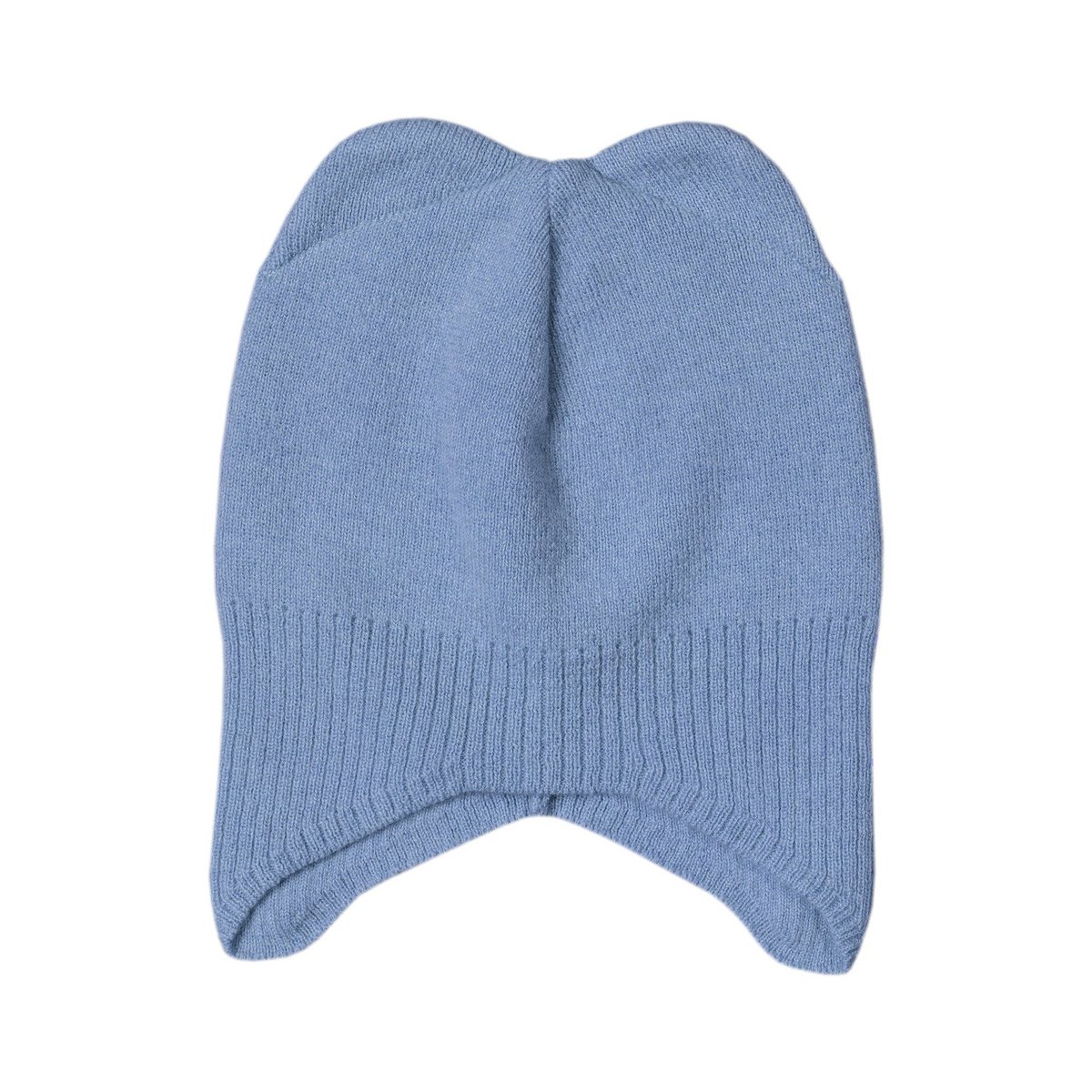 Bonnet à oreillettes pour enfants tricoté en mérinos et cachemire