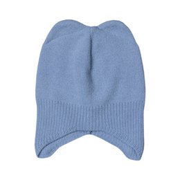Bonnet à oreillettes pour enfants tricoté en mérinos et cachemire