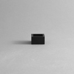 MK3 SYMMETRISCHE RING – ZWART - Hedendaagse minimale sieraden handgemaakt in beton