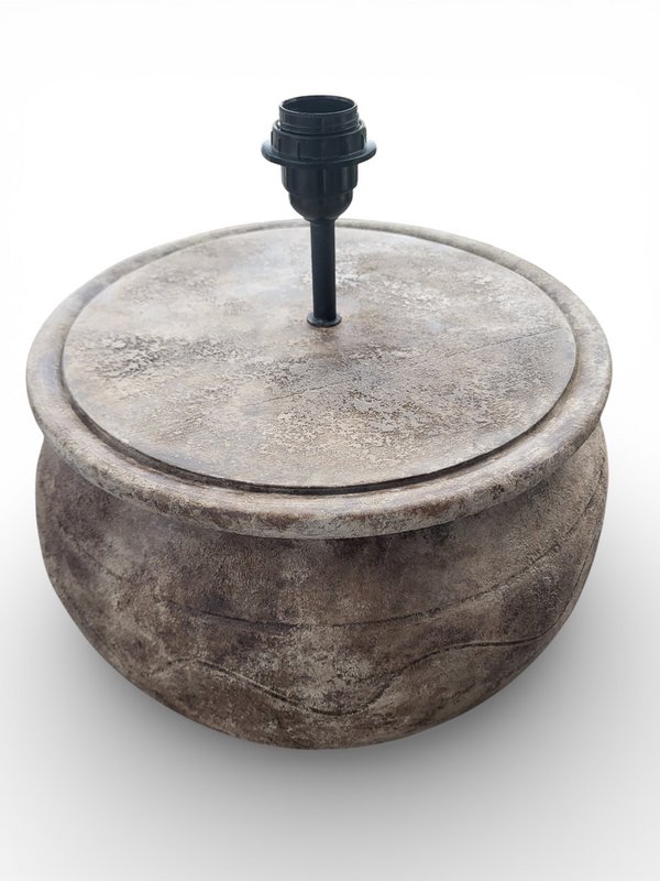 Terra Bruta - Håndlavet Terracotta Bordlampe - Håndlavet i portugal