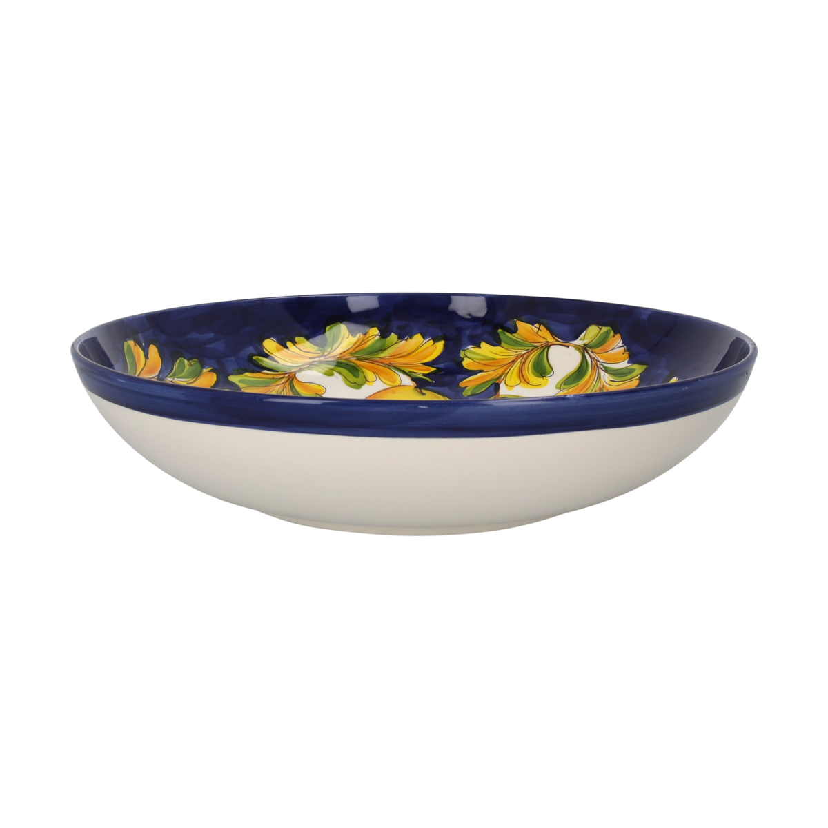 Bassano ceramic salad bowl with lemons