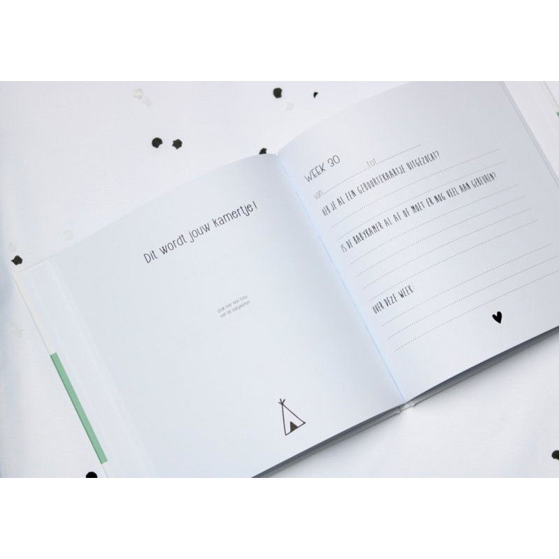 Journal de grossesse vert