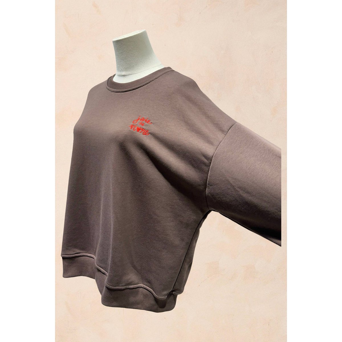 Sweat joie de vivre en coton