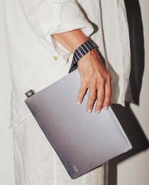 Souchée grande gris au charbon de bois