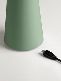 BORDLAMPE MOVE ME STØVET GRØN