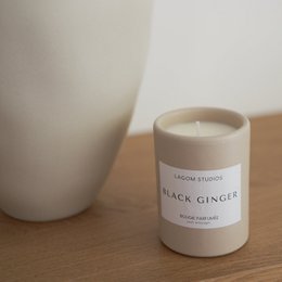 Duftlys Ginger Black Ginger