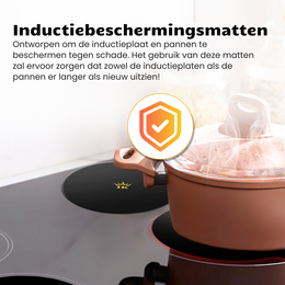 Induktionsschutz – Schwarz, Premium-Qualität