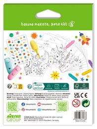 Mini livre de coloriage - Espace
