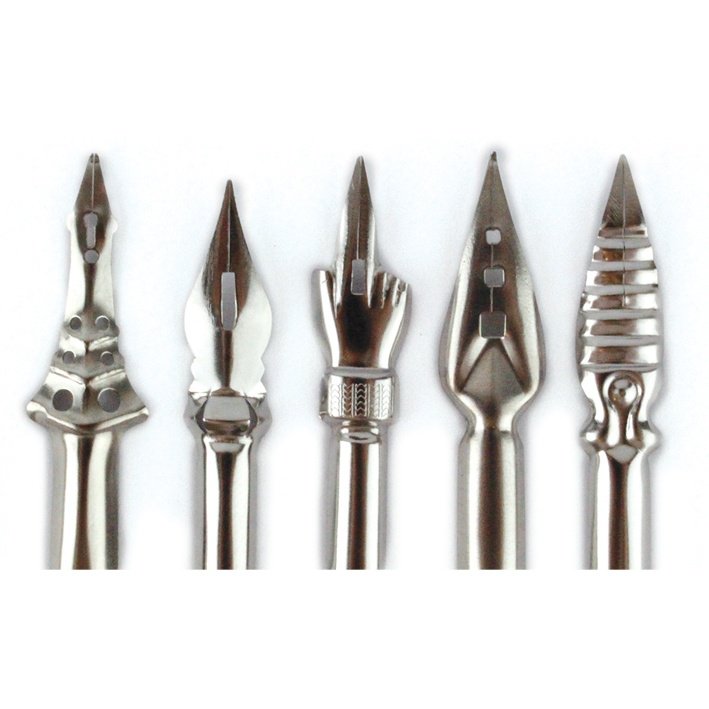 Set di penne a penna Quillpen Ink, per scrivere come Johannes Vermeer