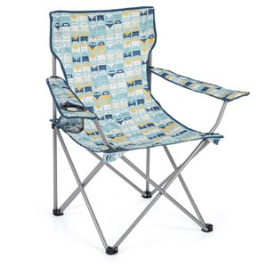 Volkswagen VW T1 Bus & Beetle Folding Camping Chair - Multicolored