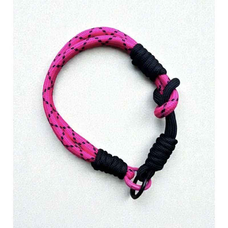 Keychain - Cell Phone Strap - Pink Black