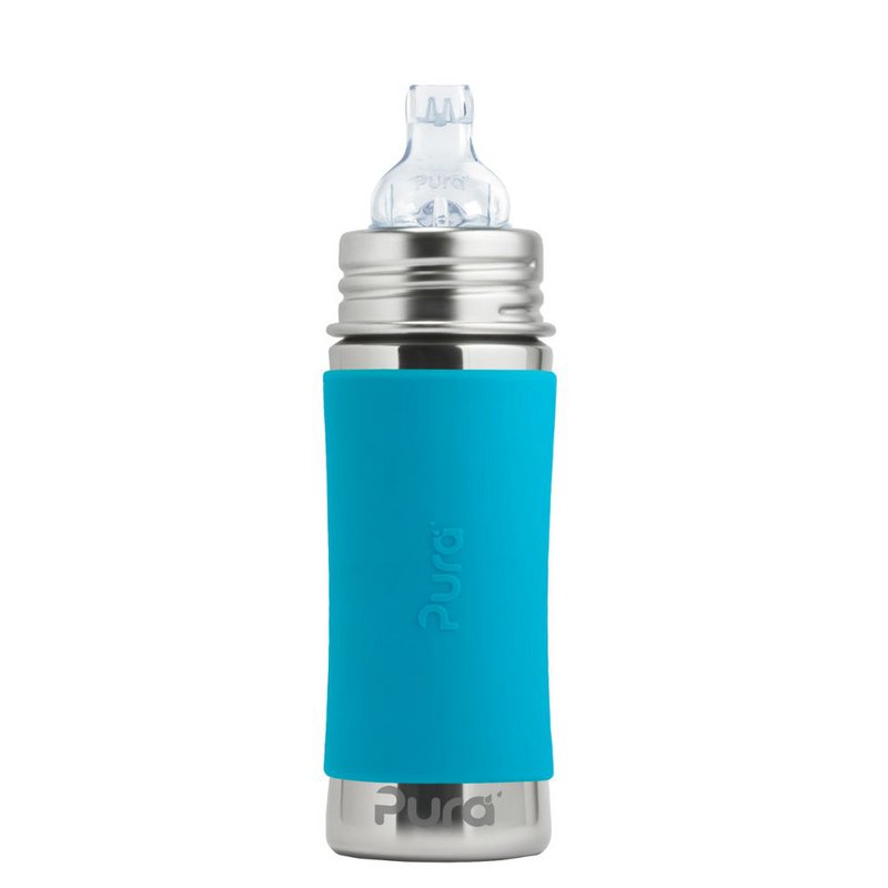 Pura spout bottle 325 ml + aqua sleeve