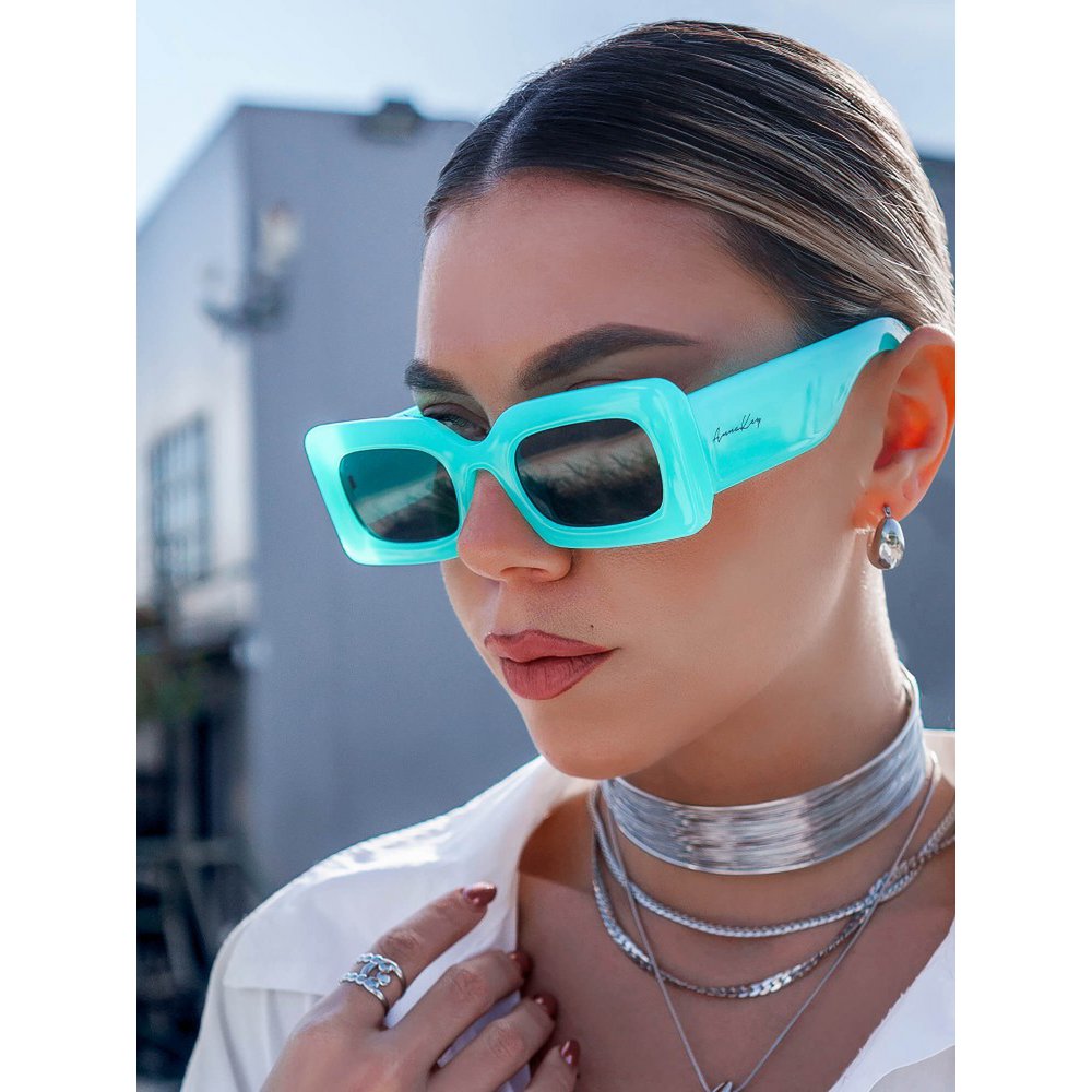 Annakey Eclipse Gafas de sol turquesa