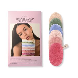 Reusable make-up removal pads - set of 6