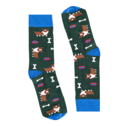 Corgi-Hunde-Socken