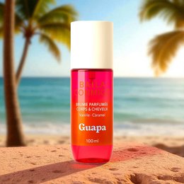 Bruma perfumada para cuerpo y cabello - GUAPA - Vainilla caramelo