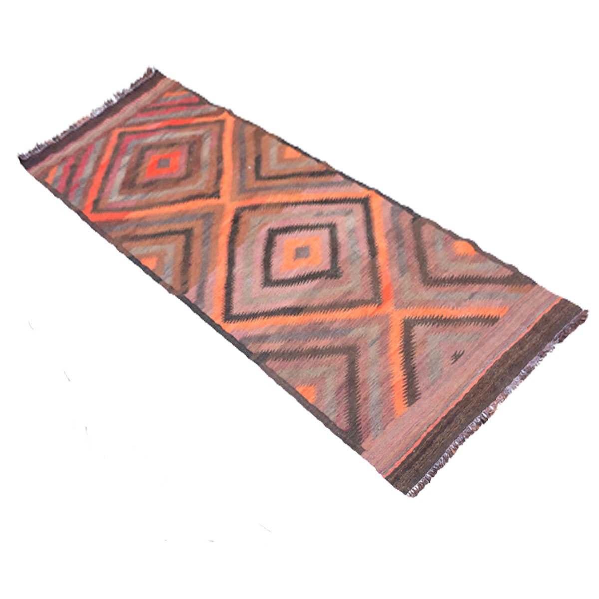 Vintage Makara Kilim Woolen Rug