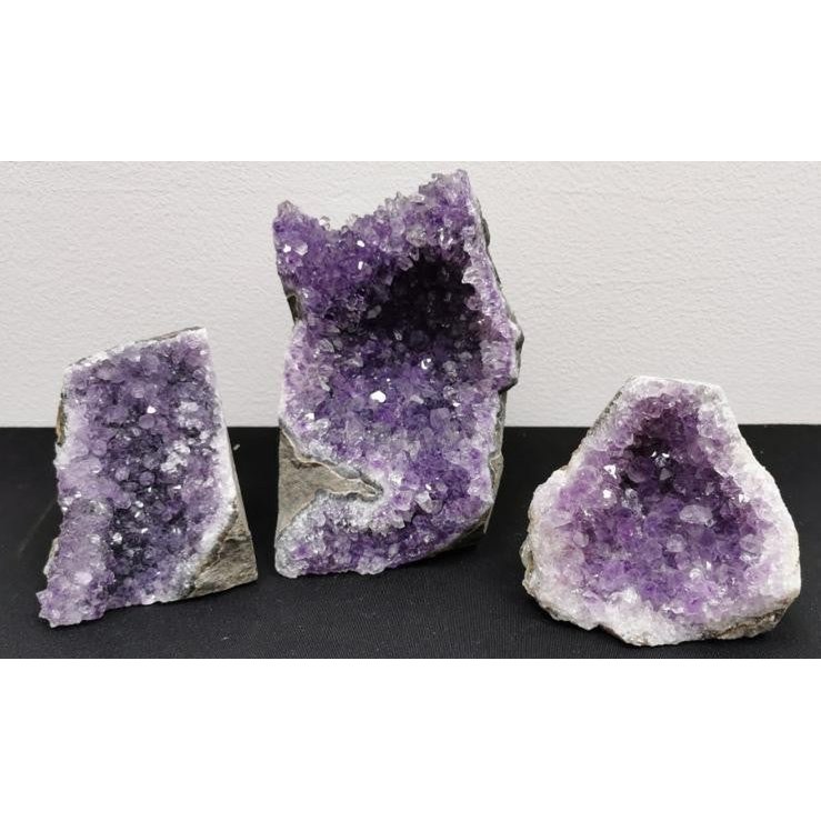 Amethyst Uruguay base sawn Qual. HAS
